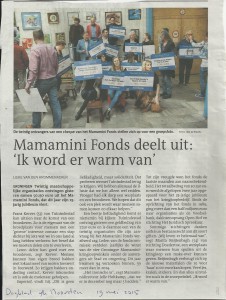 dagblad vh noorden mamaminifonds